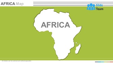 Maps Of The African Africa Continent Countries In Powerpoint