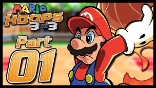 Mario Hoops 3-on-3 - Part 1 - Mushroom Tourney (Normal) – Aaronitmar