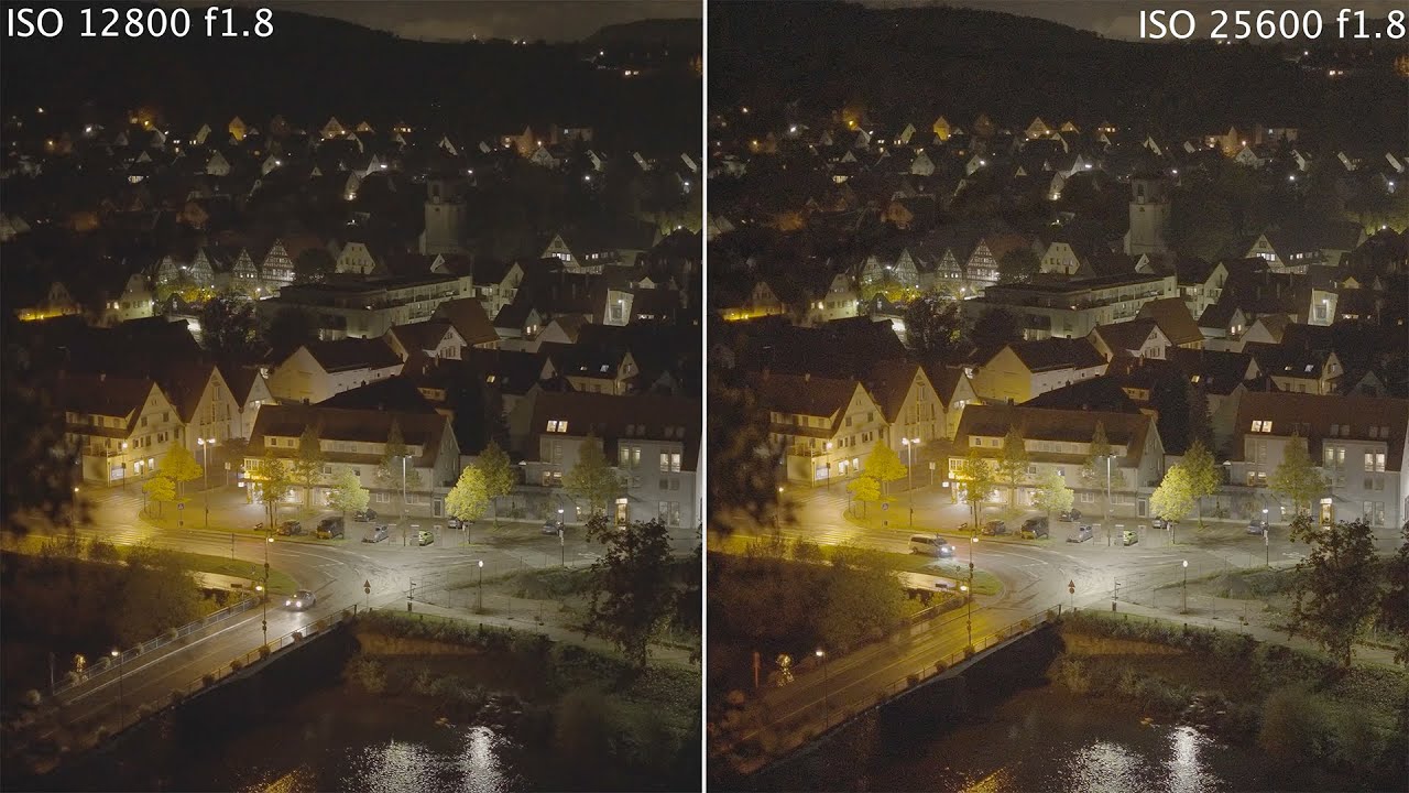 Sony a7S III Slog3 Low Light ISO Comparison up to ISO 409600 YouTube