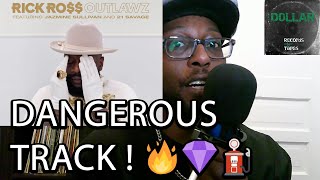 RICK ROSS - Outlawz 🚓 (feat. Jazmine Sullivan & 21 Savage) - RAP REACTION