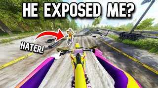 I ACCEPTED A 1V1 VS MY BIGGEST HATER IN MX BIKES!
