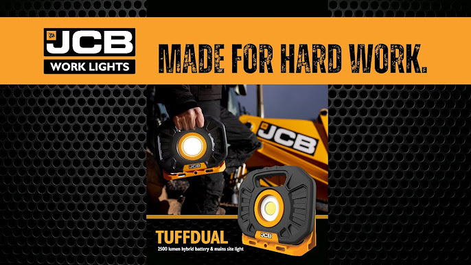 Welcome to JCB Work Lights: Brighter. Tougher. Greener.