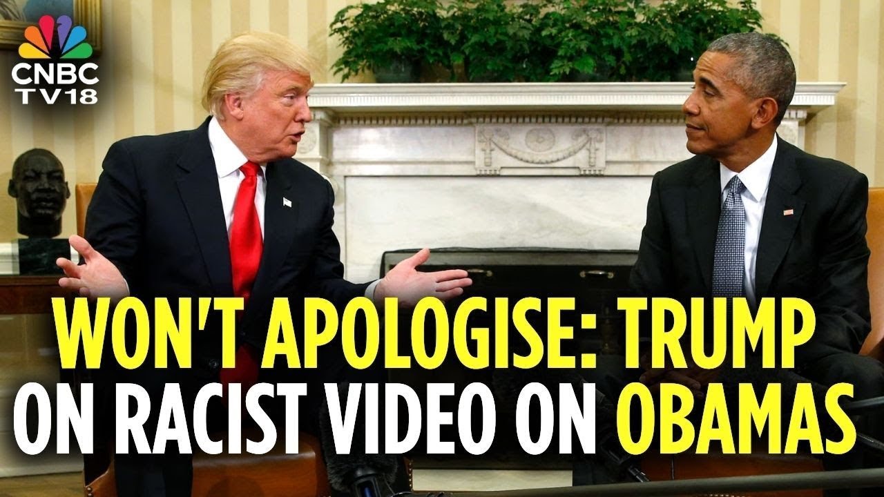 Didn't Make A Mistake: Donald Trump On Posting Video Depicting Obamas ...