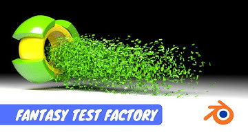 Fantasy Text Animation // Blender Animation