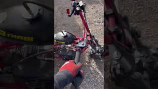 Top speed run on my predator 212 mini bike