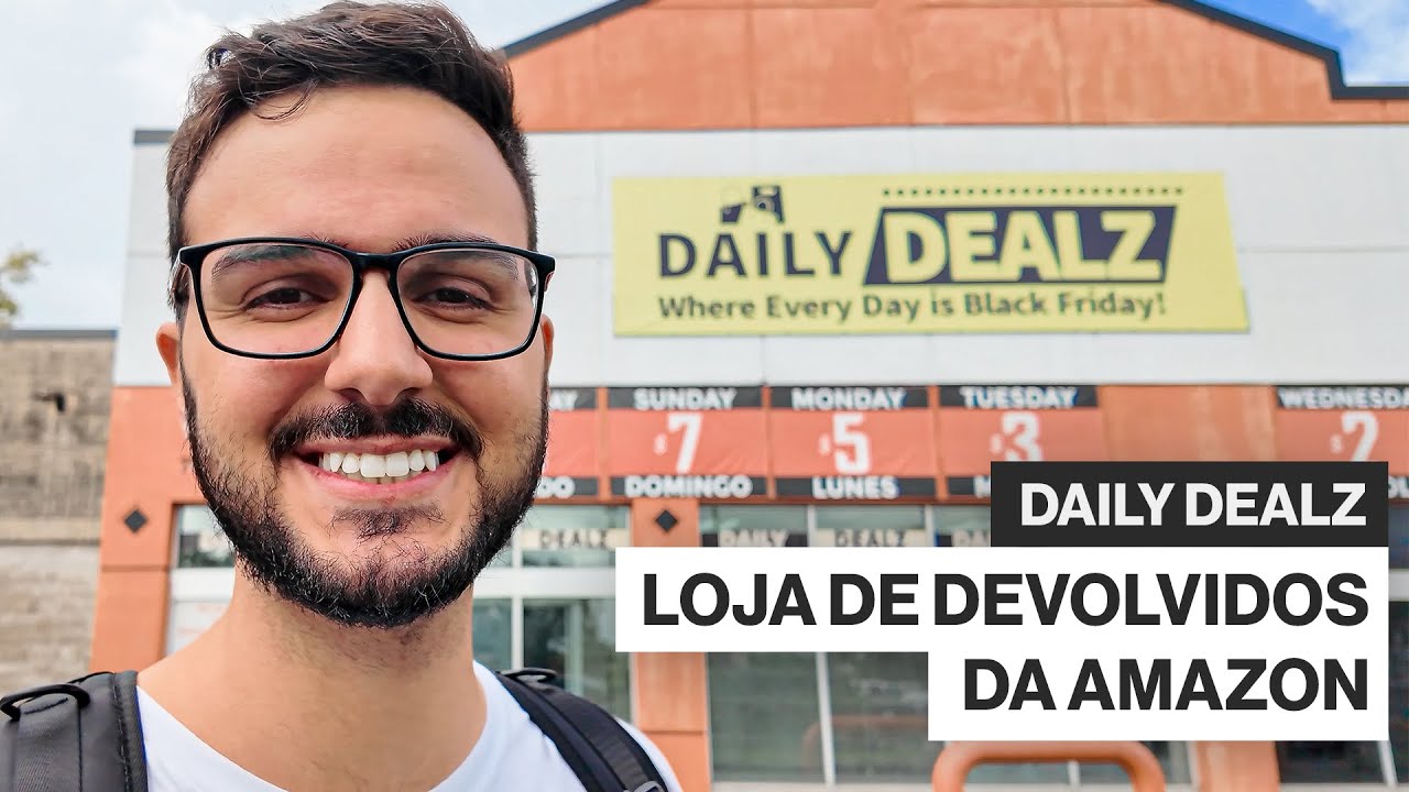 DAILY DEALZ Orlando: Loja de produtos DEVOLVIDOS DA AMAZON onde tudo custa 1 DÓLAR!