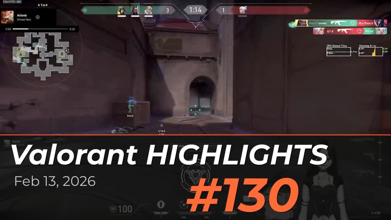 Valorant Daily Highlights #130 — Best Plays
