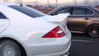 CLS 550 PP st1 vs E60 M5 Evotech st2 vs CLS 55 ART 600hp