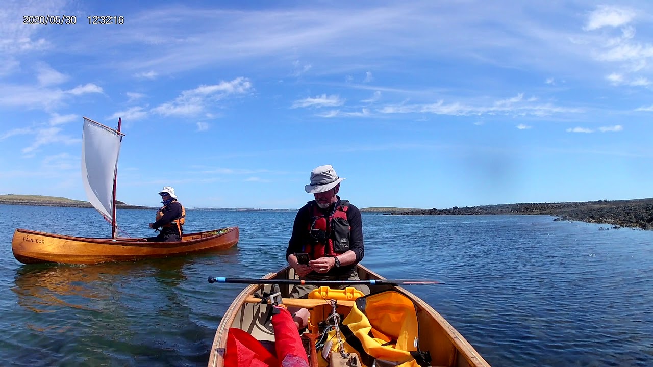 Leaving Roe Island (Strangford Lough) - YouTube