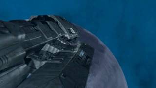 Battlestar Pegasus Mesh, animation, Lightwave