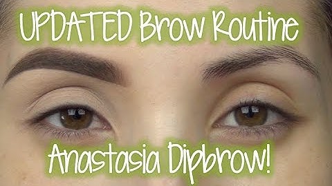 Updated BROW Routine (How I Groom and Fill Them In)
