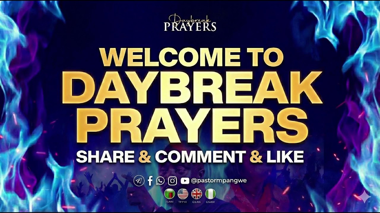 DAYBREAK PRAYERS : Prophetic Prayers to Open Your Eyes to New Blueprints: DAY 2