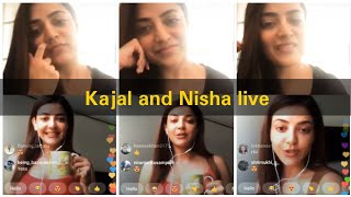 Kajal Agarwal And Nisha Agarwal Live Fun Chit Chat