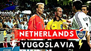 Netherlands vs Yugoslavia 2-1 All Goals & Highlights ( 1998 World Cup )