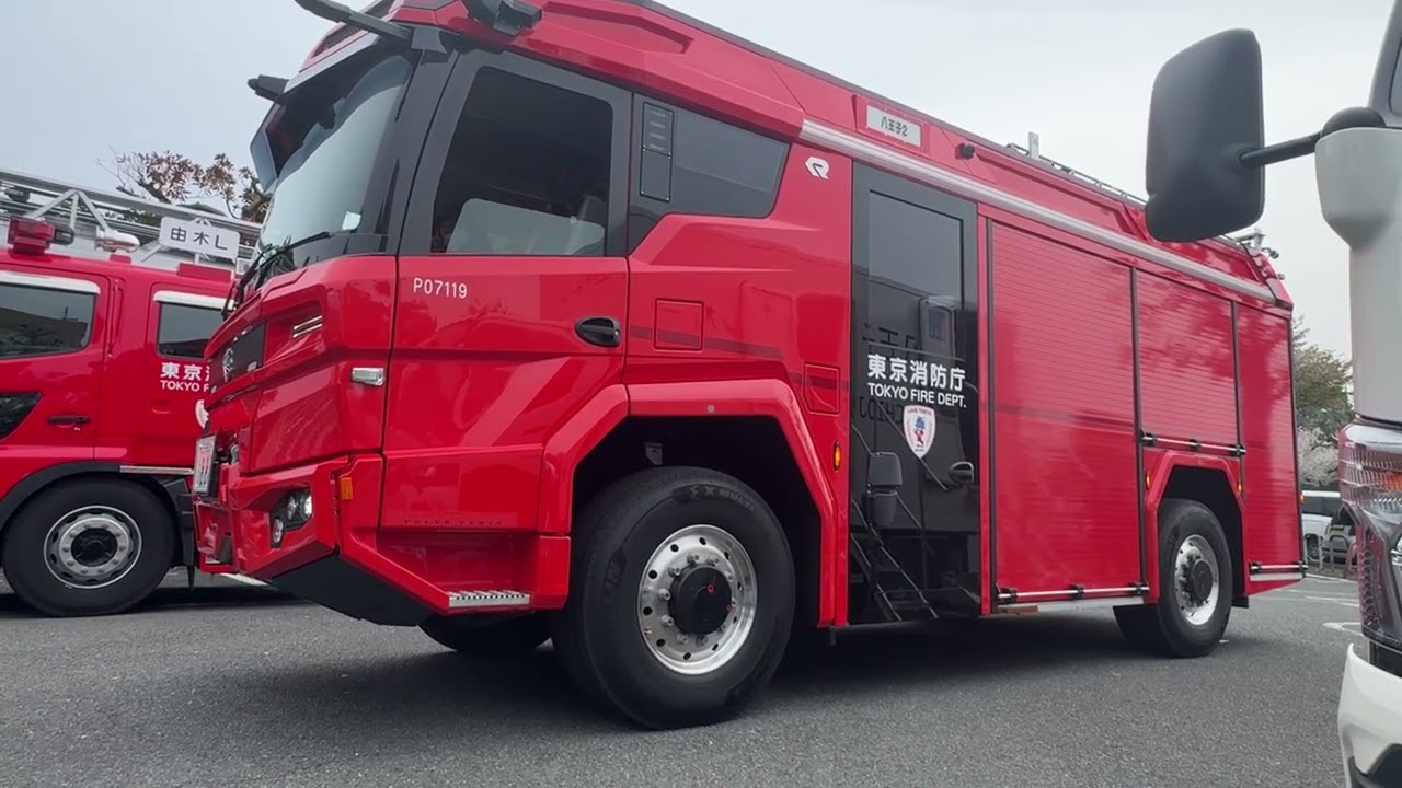 八王子消防署に国内初の電動消防車が配備！ | くさかべ広志