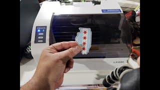 Making die cut Magnets on primera lx610 printer cutter. print cut machine uninet icolor 250 screenshot 1