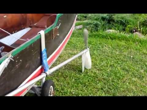 pedal drive kayak - YouTube