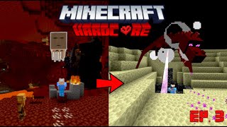 I DEFEATED the Ender Dragon in Minecraft Hardcore for the first time! | Ep.3 - I Survived 100 days!