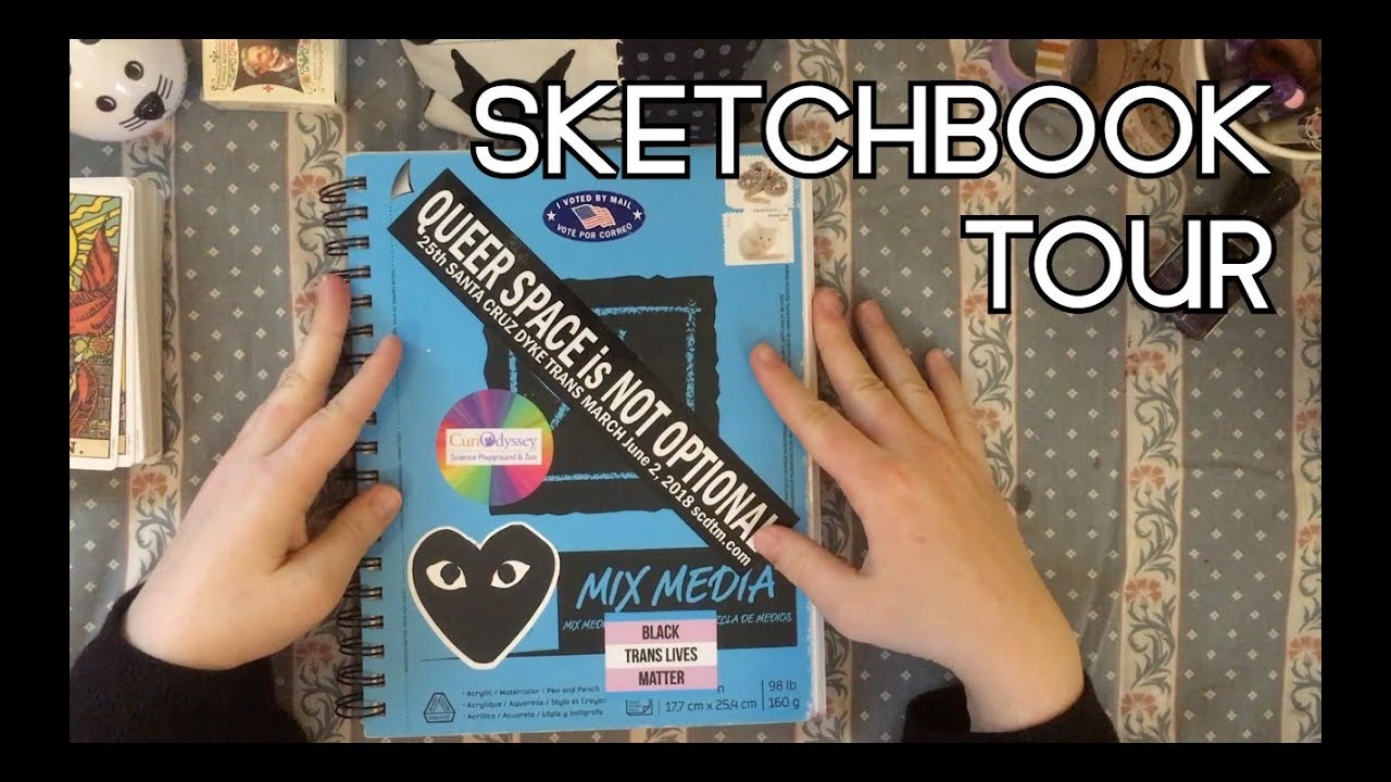 SKETCHBOOK TOUR | May - July 2018 - YouTube