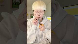 빨대로 피리불기 #shorts...