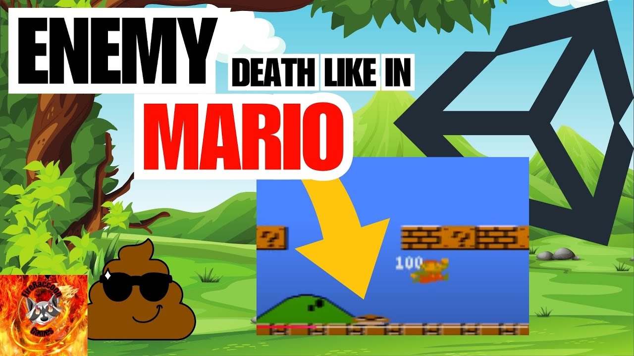 I recreated Mario enemy death in unity (Unity Tutorial)