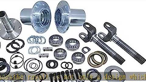 Yukon Gear & Axle (YA WU-04) Spin Free Locking Hub Conversion Kit for Dodge SRW Dana 60 AAM Differe