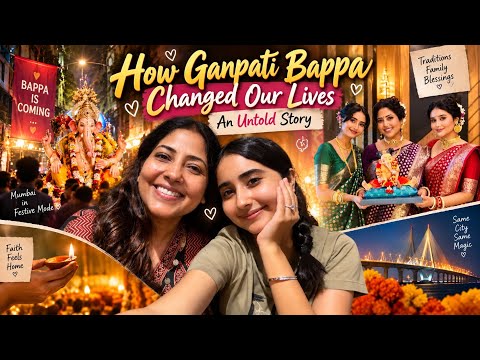 How Ganpati Bappa Changed Our Lives: An Untold Story✨🥰💜 l Disha Tewani l Daily Vlog