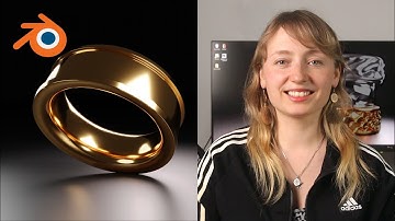 Create A Super Simple Ring Band Quickly! - Blender Basics