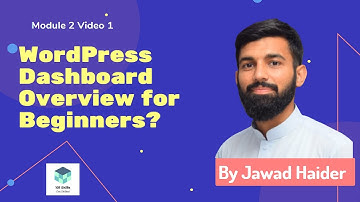 2.1 WordPress Dashboard Overview for Beginners Urdu | WP Admin Panel Tutorial 2020 from #101Skills