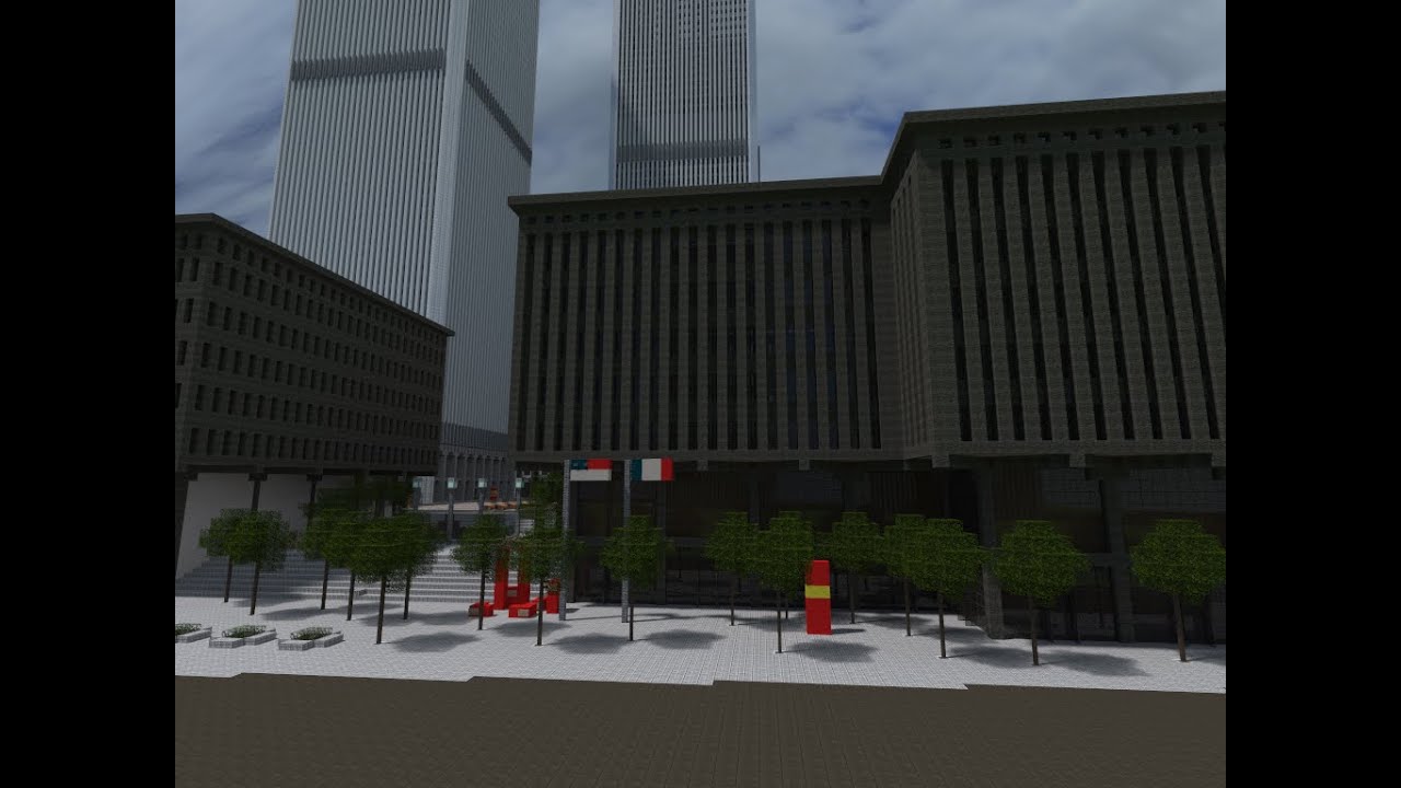 The Original World Trade Center Minecraft