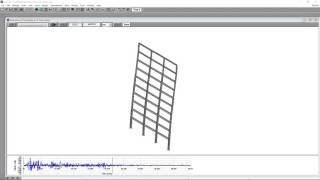 RISA-3D Time History Animated