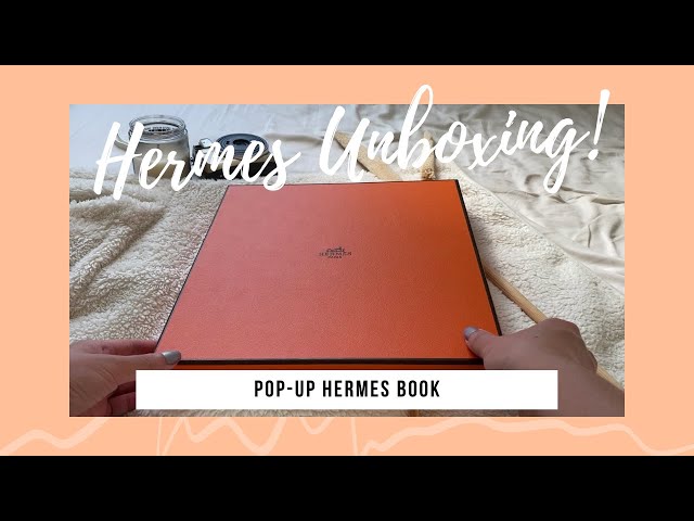 HERMES POP-UP BOOK, UNBOXING