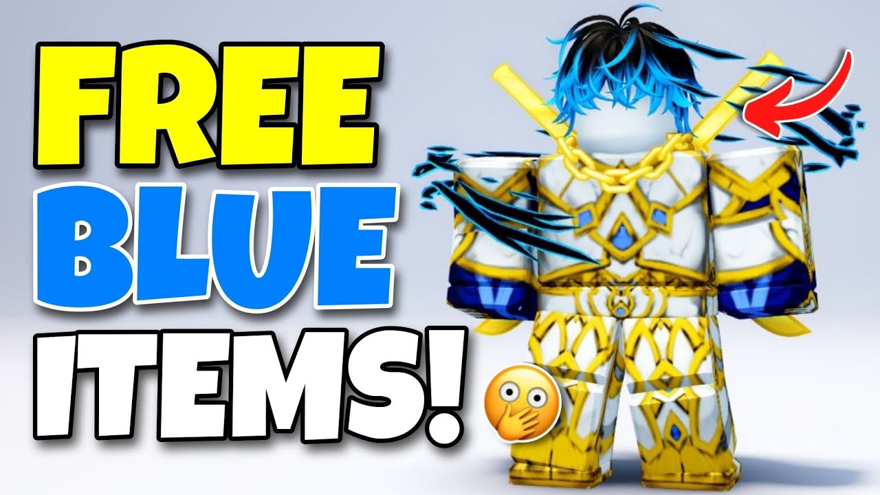 GET 10+ FREE BLUE ITEMS IN ROBLOX & PROMO CODE! 🔵 (ROBLOX CLASSIC