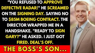 CEO's Son Fired Me On Signing Day - I Was About To Sign $85M Boeing Deal | OFFICE REVENGE