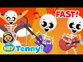 🎃💀Faster Chumbala Cachumbala Dance | Halloween Sing Along | Educational Video for Kids | Hey Tenny!
