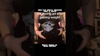 Fat girl shakes belly #fat #belly #chubby #weightgain #bodypositivity #shorts #fatbelly #fyp