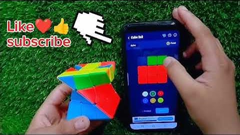 Rubiks cube App/Cube Solver - Résolveur de Rubik
