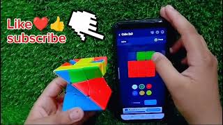 Rubiks cube App/Cube Solver - Résolveur de Rubik's cube - Android application