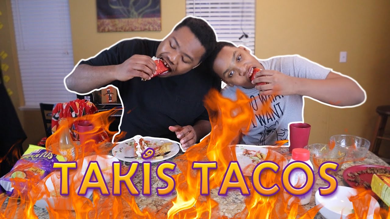 TAKIS TACO! (Watch till the end)