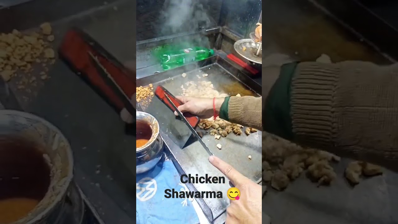 Chicken shawarma time 😋 #shorts #youtubeshorts #shawarma
