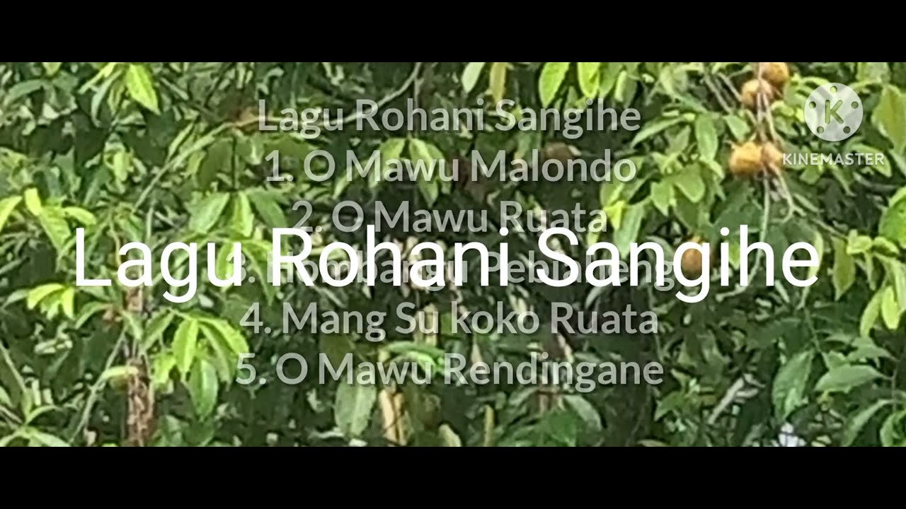 Lagu Rohani Sangihe O Mawu Malondo#lagurohanikristen