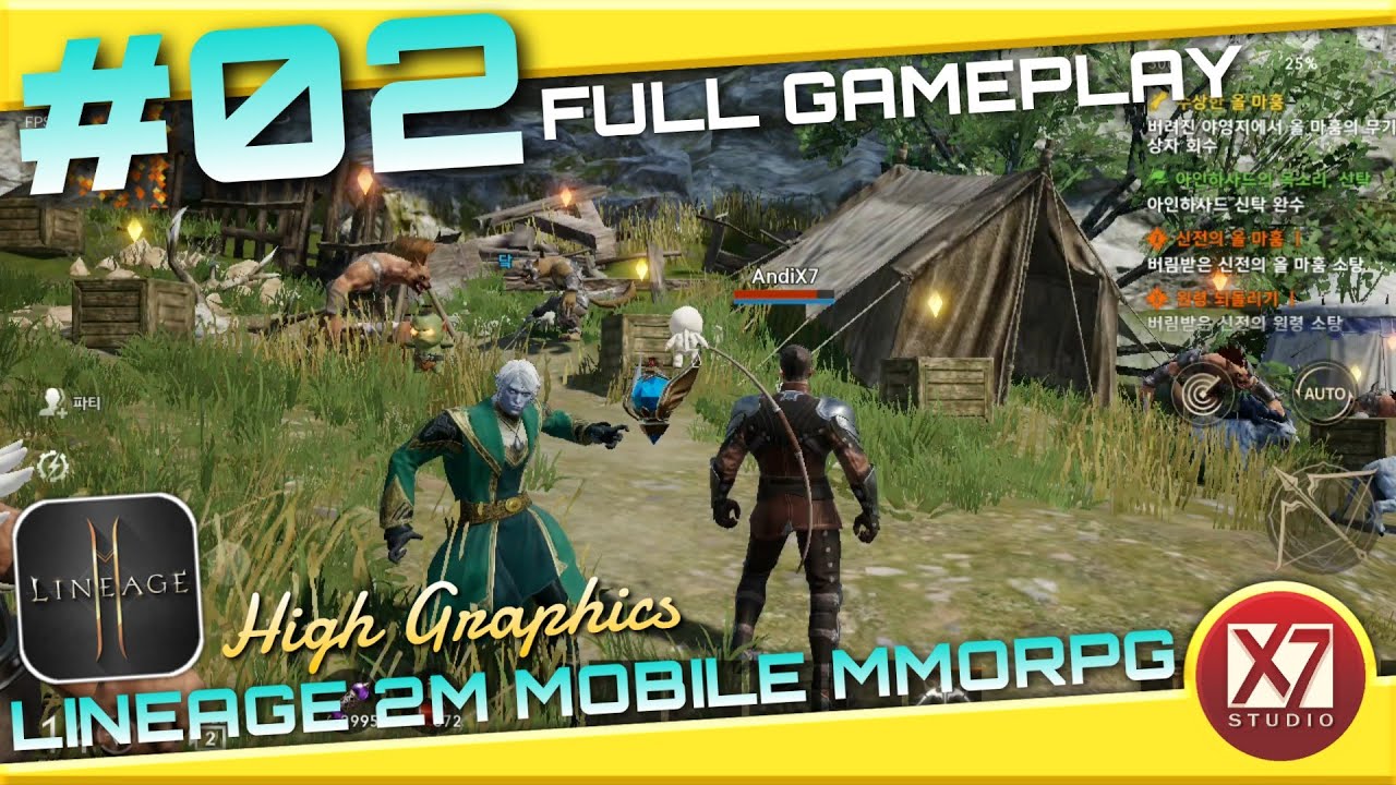 LINEAGE 2M : 19 (KR) | FULL GAMEPLAY (#2) HIGH GRAPHICS