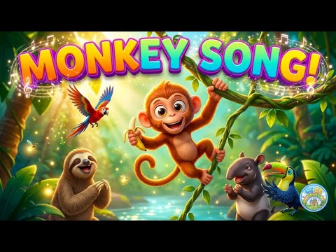 ​Micky the Monkey 🐒 | Fun Jungle Animal Songs for Kids | CeCe Land