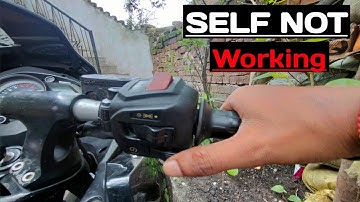 PULSAR NS 200,RS 200,AS 200 And Other Motorcycle Self Not Working Problem Solution