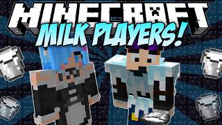 Minecraft | MILK PLAYERS!??? (Cheese Armour, Milk Armour & More!) | Larp Showcase