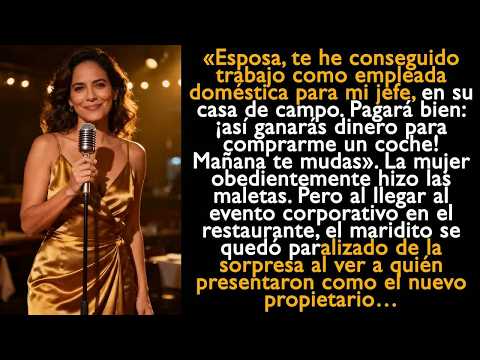 En la fiesta corporativa, el marido se quedó paralizado al ver a quién presentaron como el nuevo