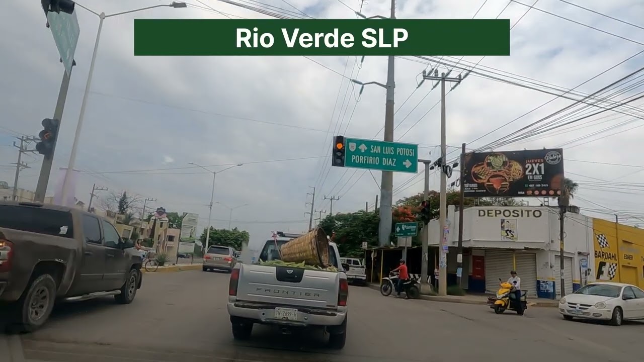 Manejando por rio verde san luis Potosi