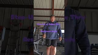 Step-Up w/ Follow Thru + Resistance Band #keys2functionalfitness #velorasportswear #fitnessjourney