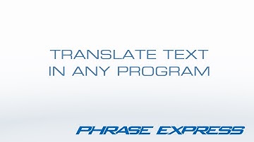 Language translation in any Windows program