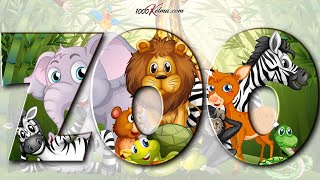 Zoo حديقة الحيوانات || عربي/انجليزي || أسماء الحيوانات Animals  || سلسلة 1000 كلمة انجليزي